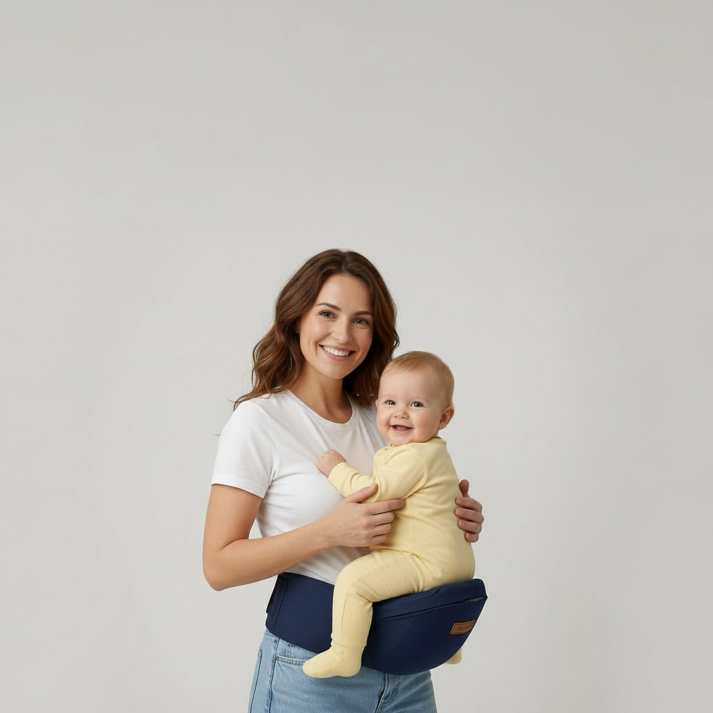 Ergonomisk Baby Bärstol & Midjestöd – Bekväm och Multifunktionell För 3–36 Månader 👶✨